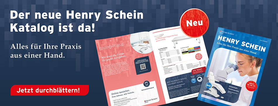 Der neue Henry Schein Katalog ist da! Alles für Ihre Praxis aus einer Hand!